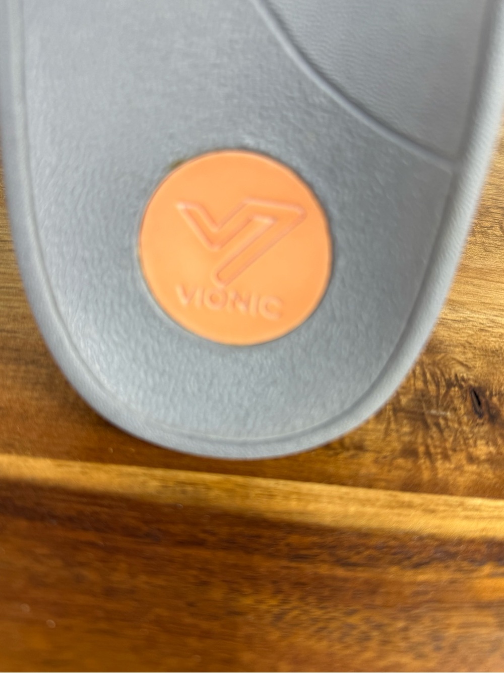 Vionic Orange Slip-on Crisscross Strapped Sandals Size 8 - Picture 8 of 14